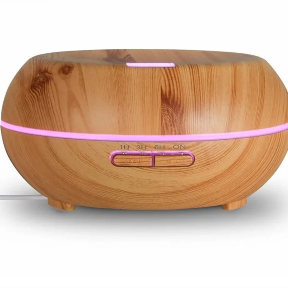 InnoGear 200ml Aromatherapy Essential Oil Diffuser - light grain. Nwot